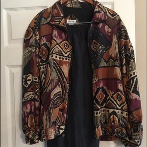 Silk sweatsuit pants and jacket